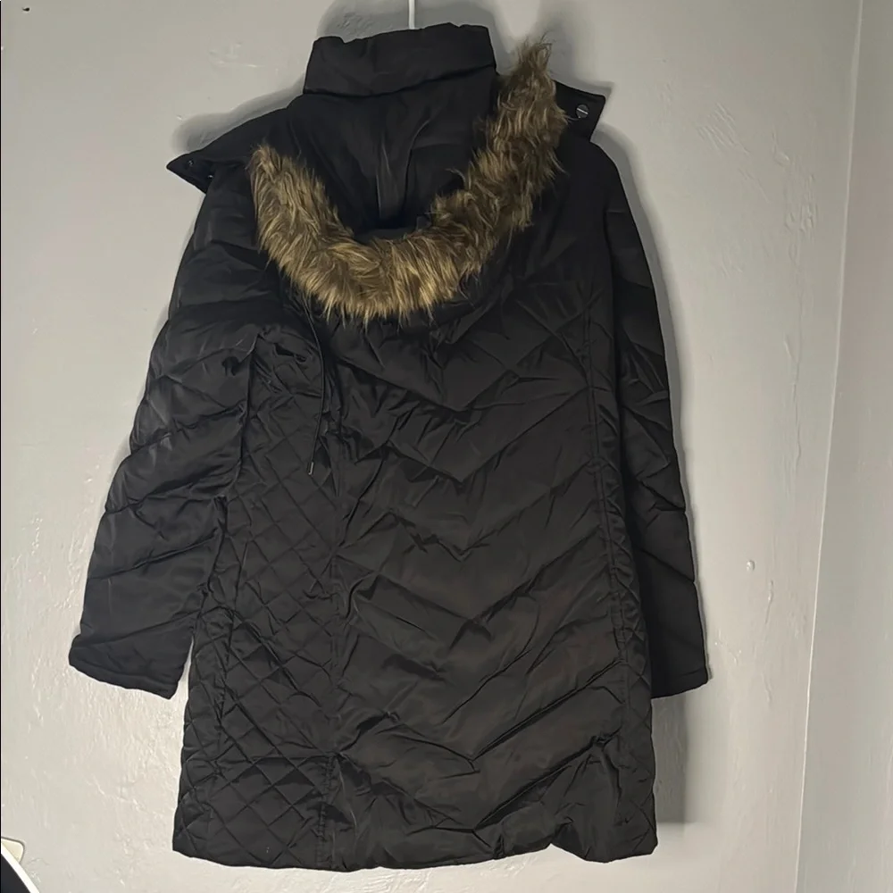 Reaction Kenneth Cole Black Insulated Puffer Coat